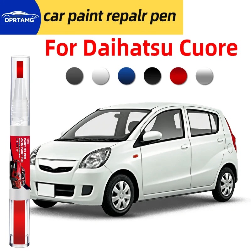 Bolígrafo para retoques de pintura de coche, para Daihatsu Cuore, reparación de arañazos en la pintura del coche, accesorios de reparación de carrocería, herramientas de pintura, dispositivos para automóviles