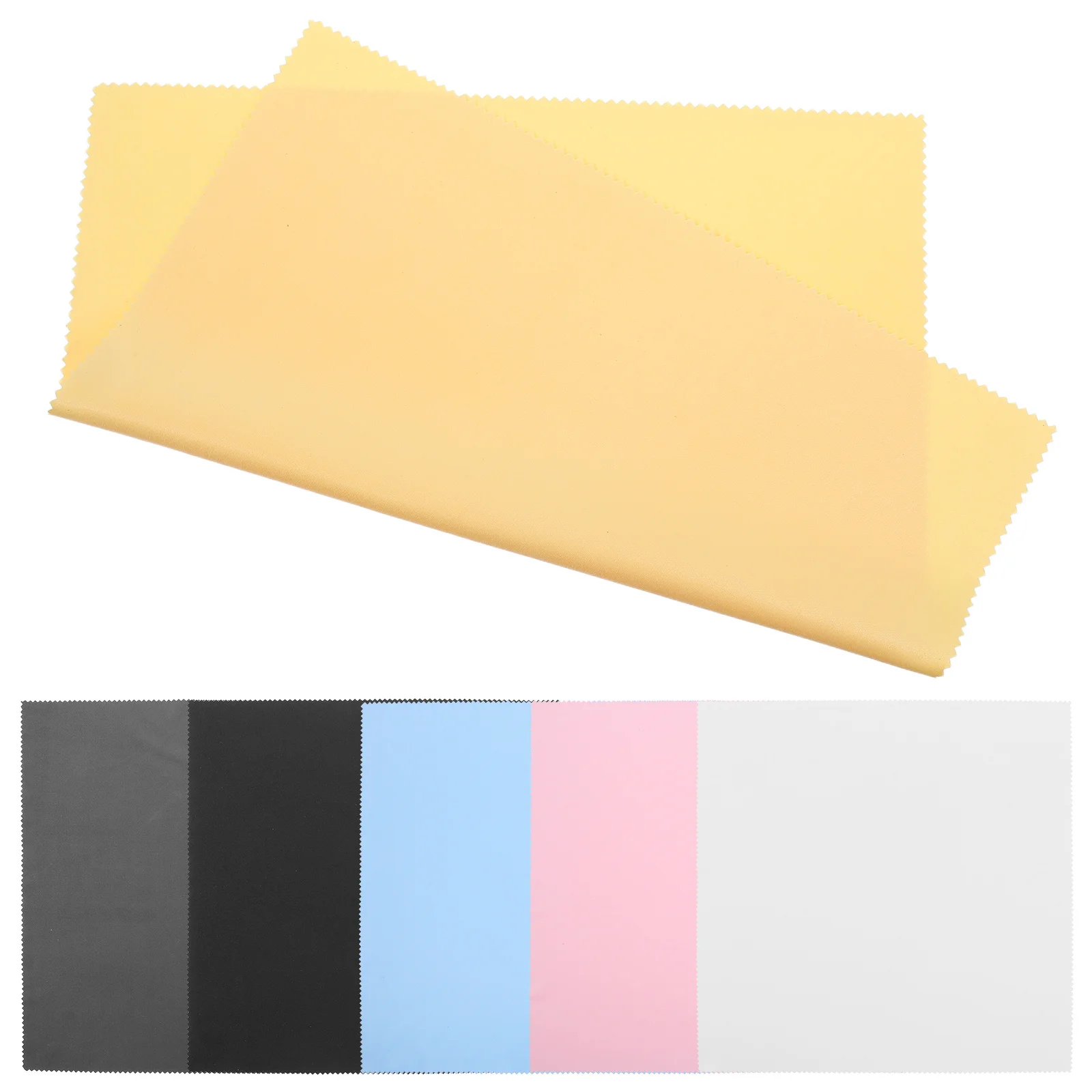 

6pcs 30X30Cm Extra Large Microfiber Cleaning Cloths Washable Reusable For Car Washing Kitchen Counter Desk Glass Dishes