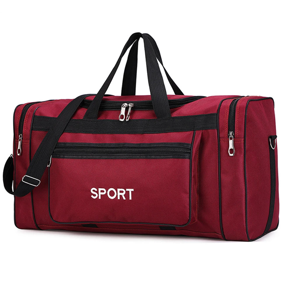 Men Fitness Training Sports Bag Mochila Big Capacity Gadgets Yoga Sack Oxford Gym Bags For Travel Swimming Duffle Bags Sportbag