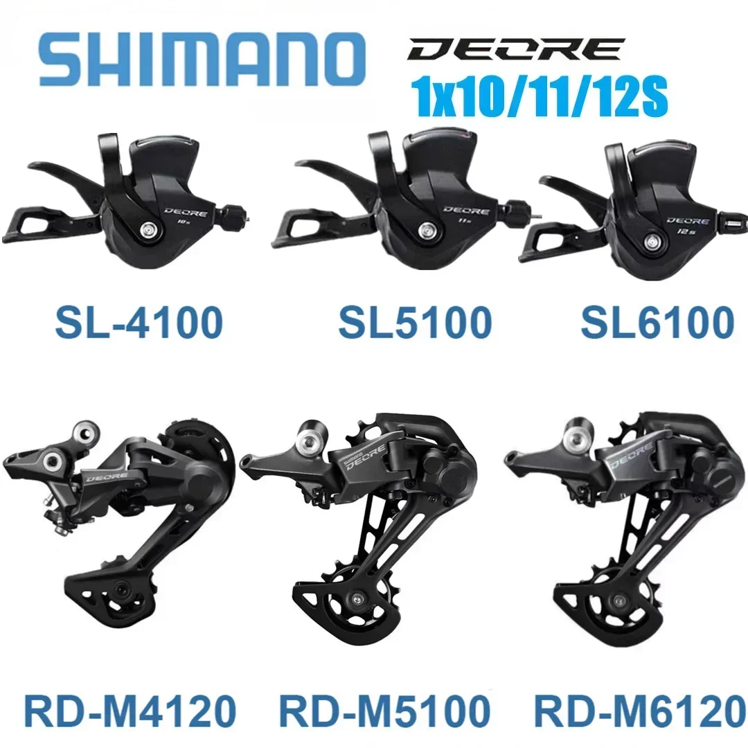 

Запасные детали SHIMANO Deore для горного велосипеда, рычаг переключения передач Φ M5100 M6100 10/11/12, детали для горного велосипеда