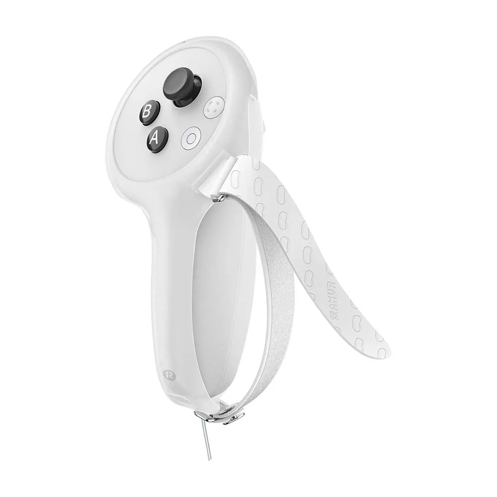 AMVR für PICO 4 Ultra Controller Schutzhülle mit Knöchelriemen, 1 Paar VR-Gaming-Griffe, Griffschutz, Befestigungsband – Detail 12