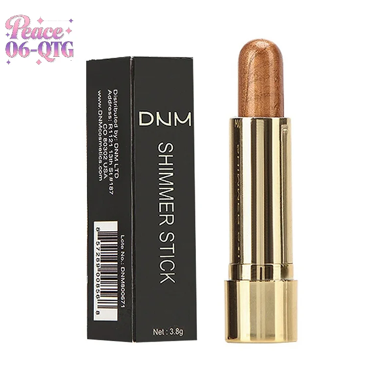 3D Face Brighten Highlighter Bar Cosmetic Face Contour Bronzer Shimmer Highlighter Stick Concealer Cream Makeup Tool