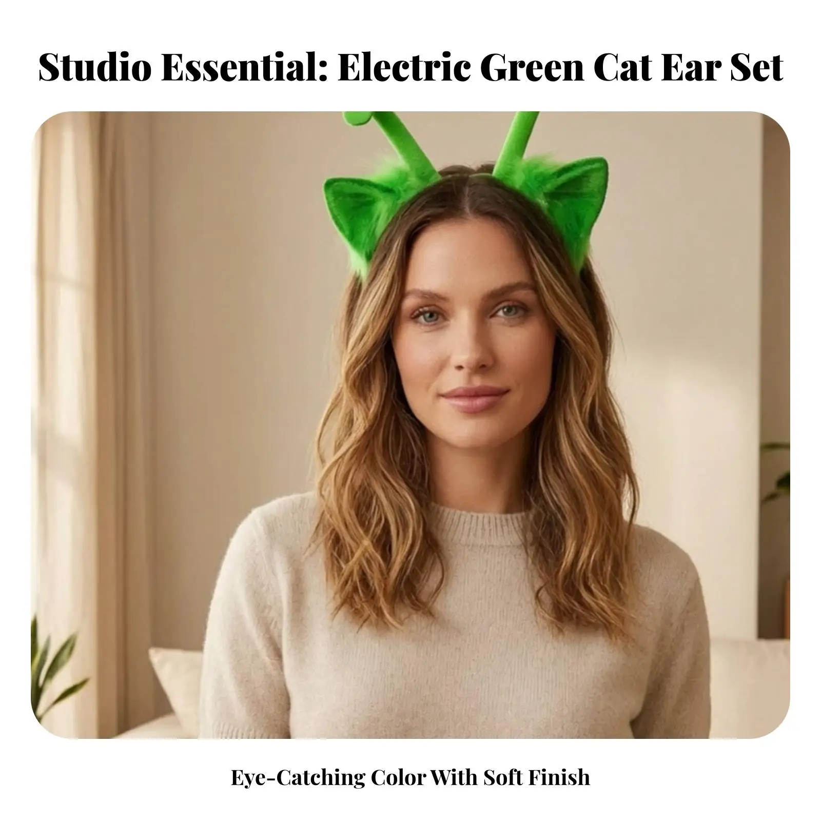 Versatile Cosplay Ear Tail Kit for Anime Events with Secure Buckle Tail Strap and Comfortable Headband Design