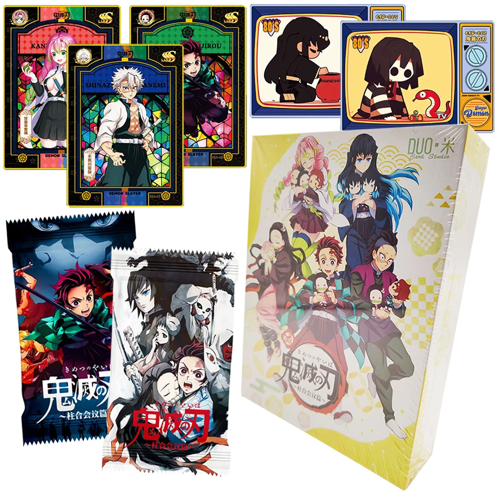 

Коллекционная карта «Убийца демонов» аниме главный герой Камадо Танджиро Hashibira Inosuke изысканная периферийная карта игрушечные фанаты Cherish подарок