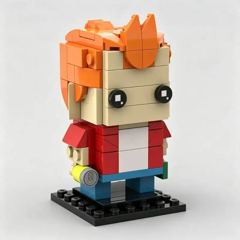 122 Piezas de Bloques de Construcción de Explorador Espacial de Pelo Rubio, Figura de Juguete para Ensamblar, Personaje de Ciencia Ficción Creativo, Juguete de Exhibición de Escritorio