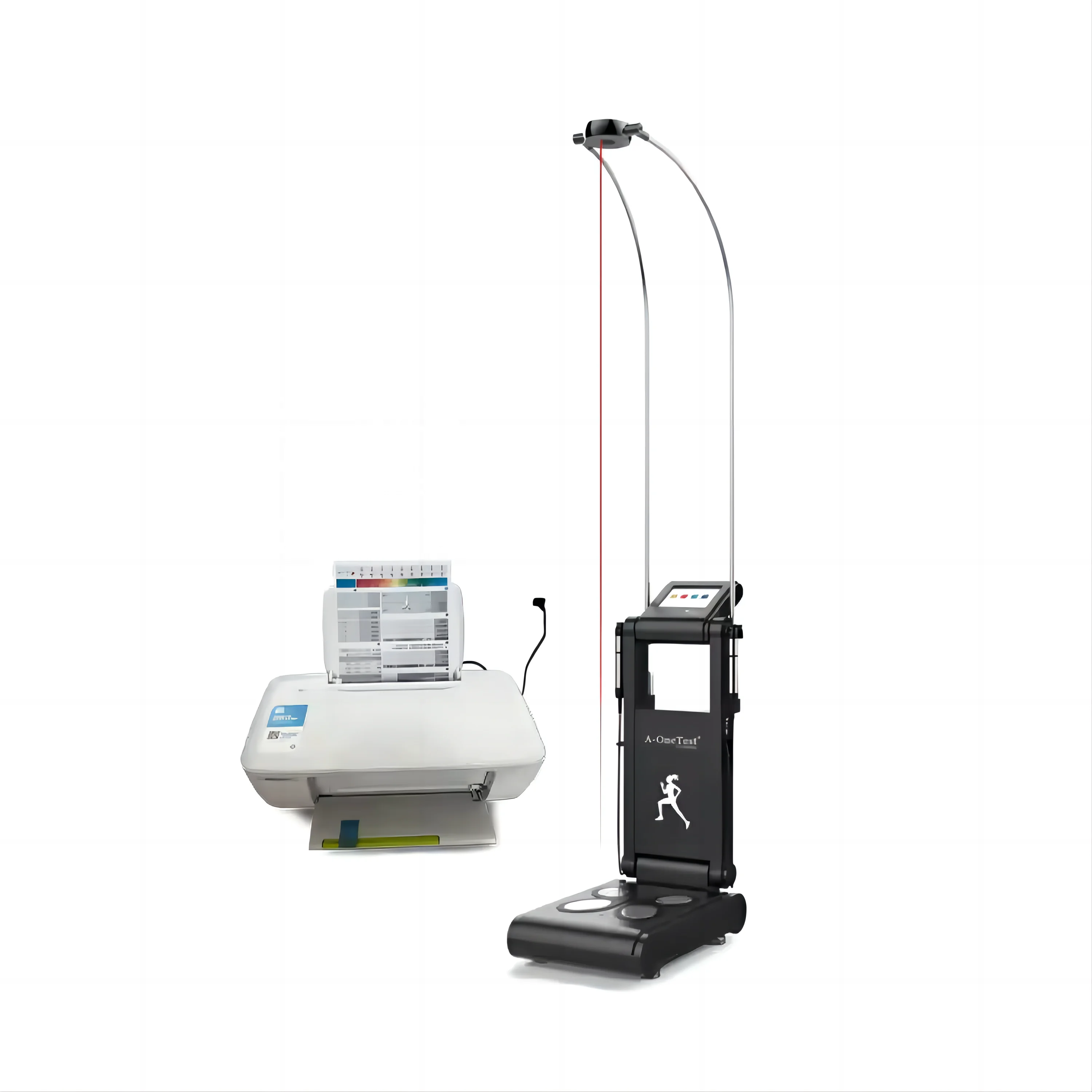 Skin Analyzer Home Use Body Composition Machine USB Connected Standing Type Fitness Center Muscle Test Equipment