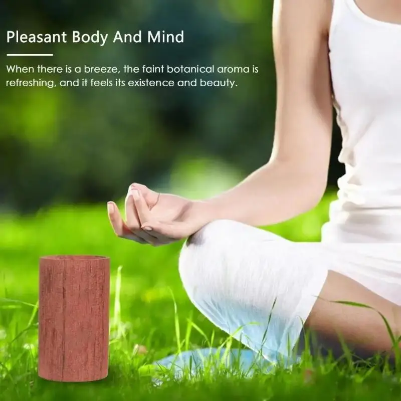 Creative Wooden Essential Oil Diffuser Fragrance Ornament Indoor Home Aroma Decor Portable Car Scent Incense Decoration