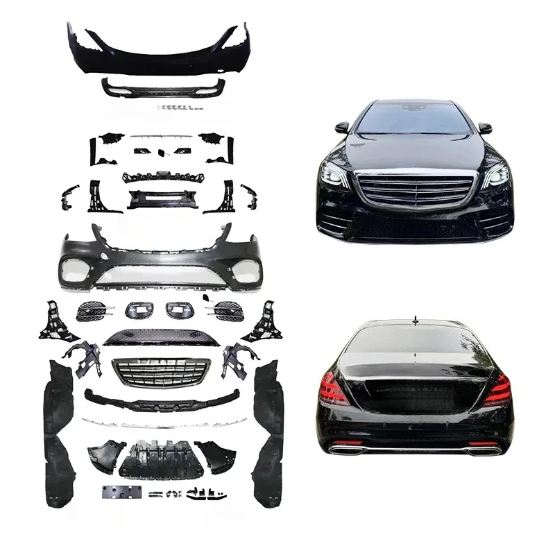 

Hot selling For 2013-2018 Car Upgrade Kit 2019 Sport Body Including Front Rear Headlights Taillights Fog