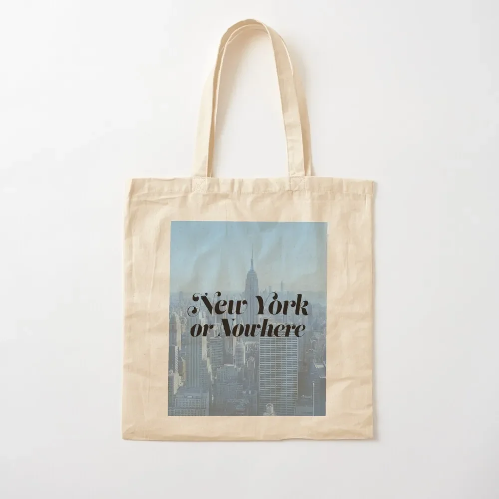 

New York or Nowhere - Blue Tote Bag shopper bag women Shopper Women bags hand bags Bag