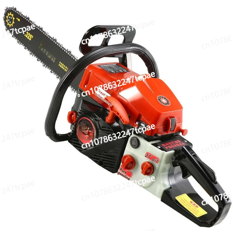 

4-stroke Chainsaw 56.8KW High-power Chainsaw Petrol Chainsaw Wood Cutting Hand Tools Fuel-saving Cutting Machine