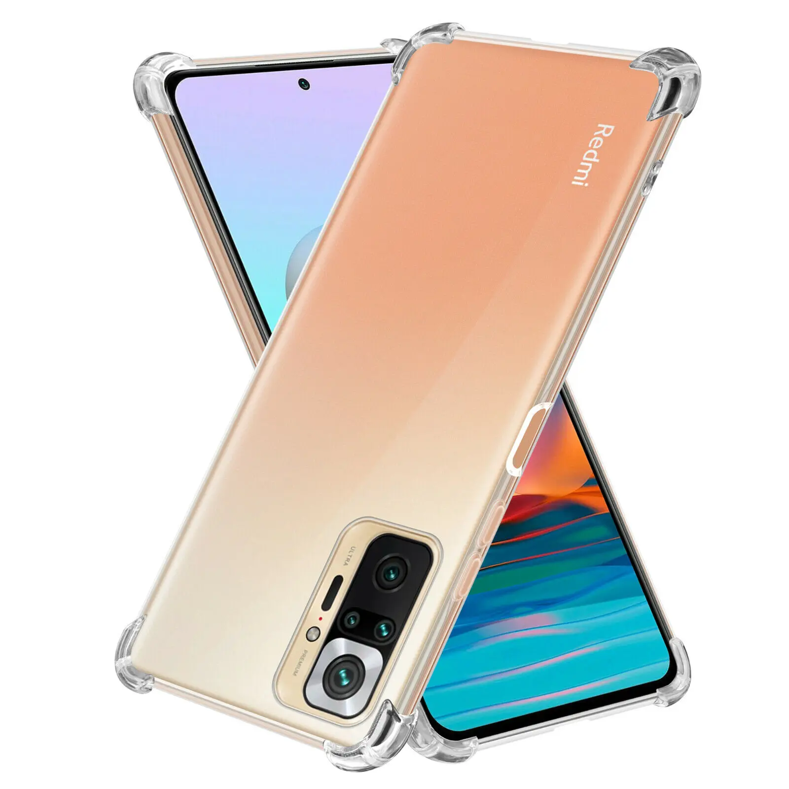 Shockproof Case For Xiaomi Redmi 9A 9C 9T 10A 10C 12C A1 A2 Plus Phone Shell Note 9 10 11 12 Pro 9T 10T 11T 11E 11SE Back Cover