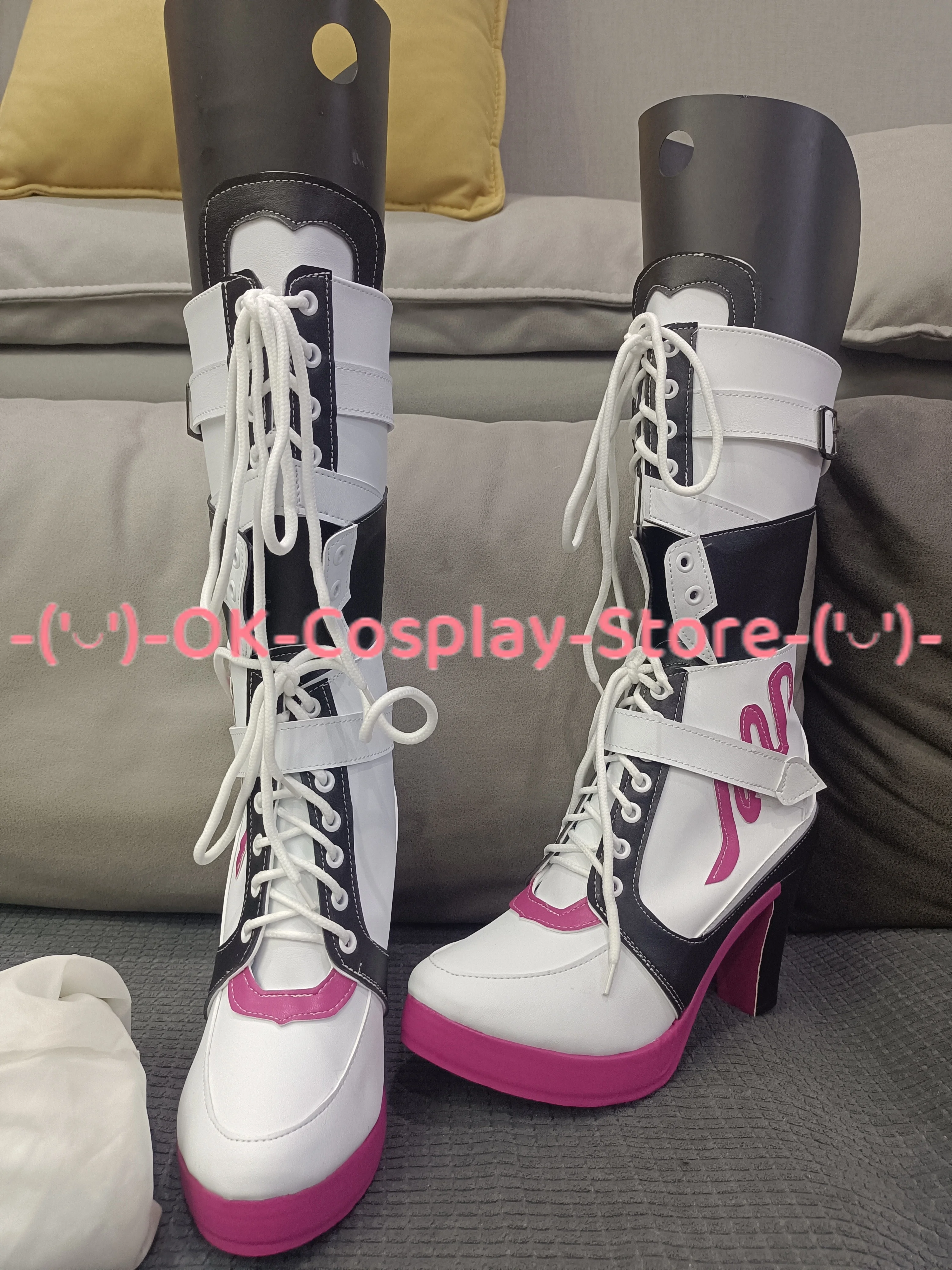 Nikke viper Cosplay scarpe stivali gioco Anime Halloween natale su misura