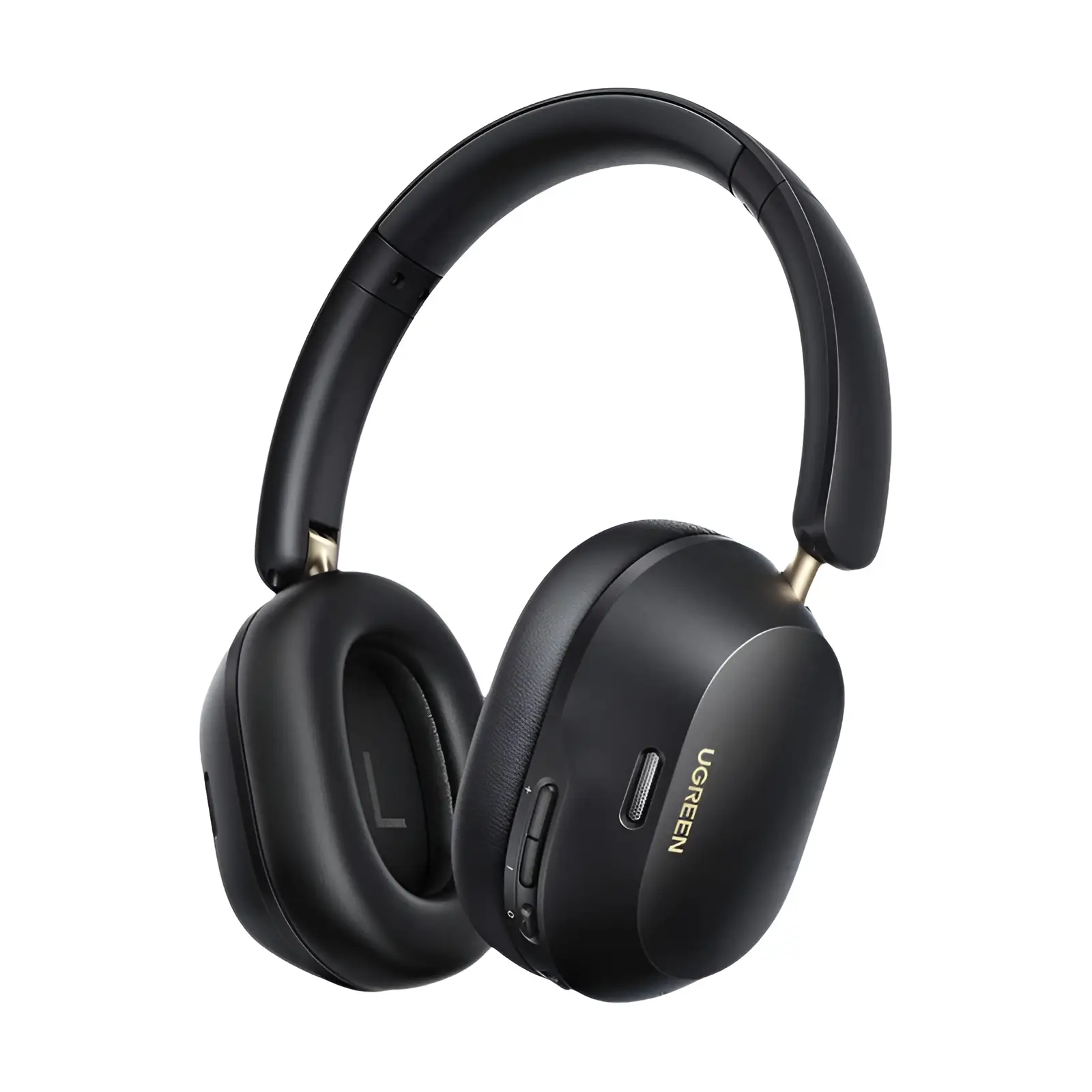 UGREEN Max5c Fones de ouvido sem fio Bluetooth ANC 43dB Cancelamento de ruído ativo Hi-Res LDAC 75H Fones de ouvido de áudio espacial