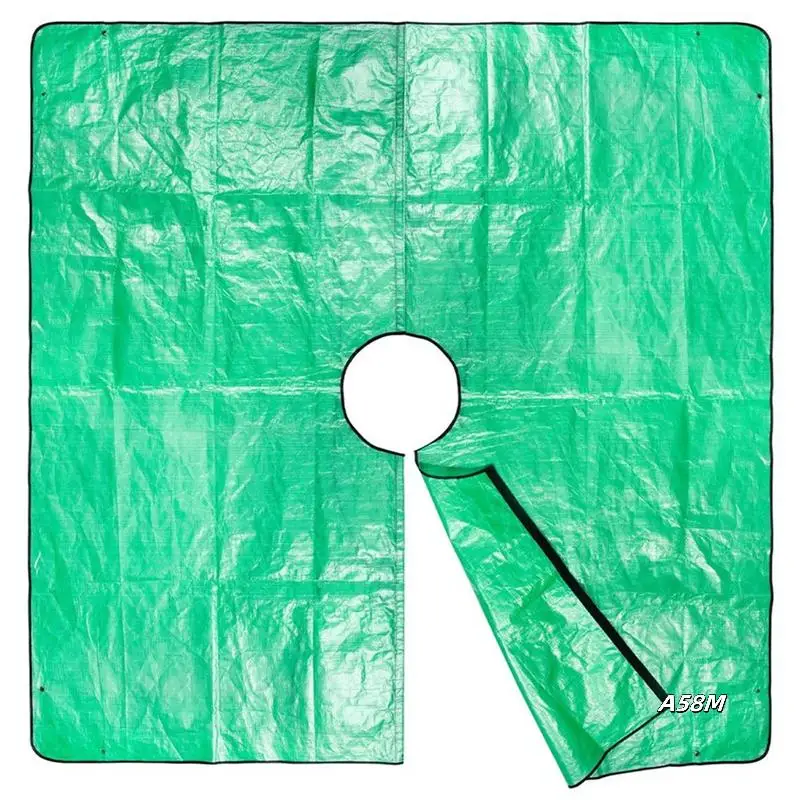 

Plant Trimming Tarp Outdoor Leaf Storage Mat Easy Clean Garden Blanket Pruning Cleanup Mat Foldable Garden Tarp