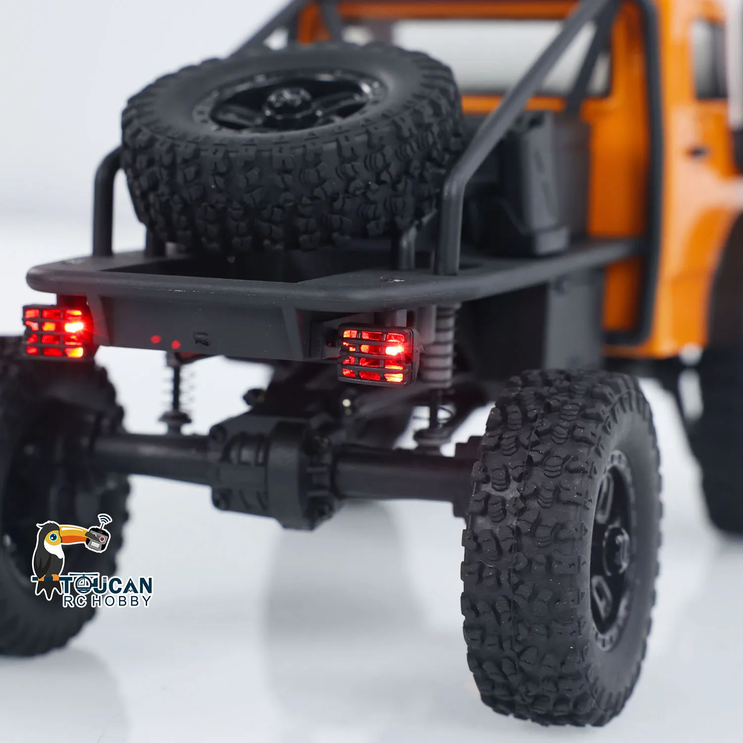 1/18 RC ロックオフロード車ワイヤレス 4WD クローラー車 HobbyPlus CR18P オフロードアドベンチャーディスプレイモデル TH24027-SMT7