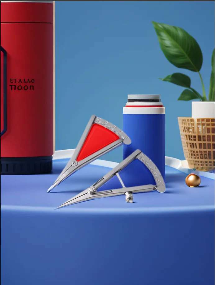 20mm Straight Screw Adjustment Caliper Ophthalmic Eye Measurement Tool Stainless Steel Titanium Alloy Medical Device