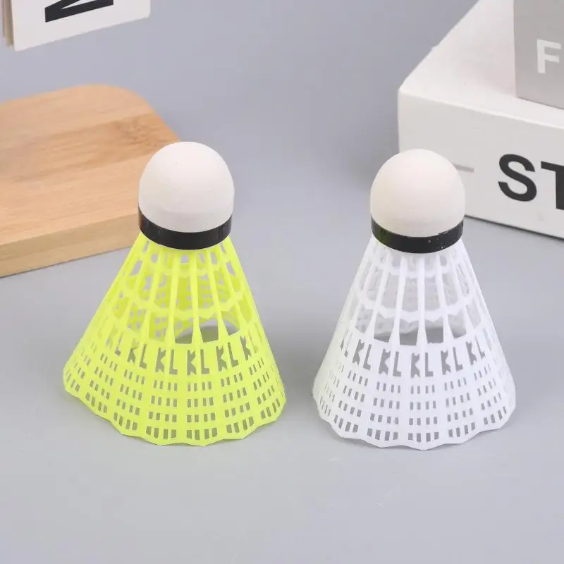 

(SH）*6Pcs/Paper Tube Nylon Plastic Badminton Shuttlecock For Practice Portable Shuttlecocks Sport Training Kids Entertainment