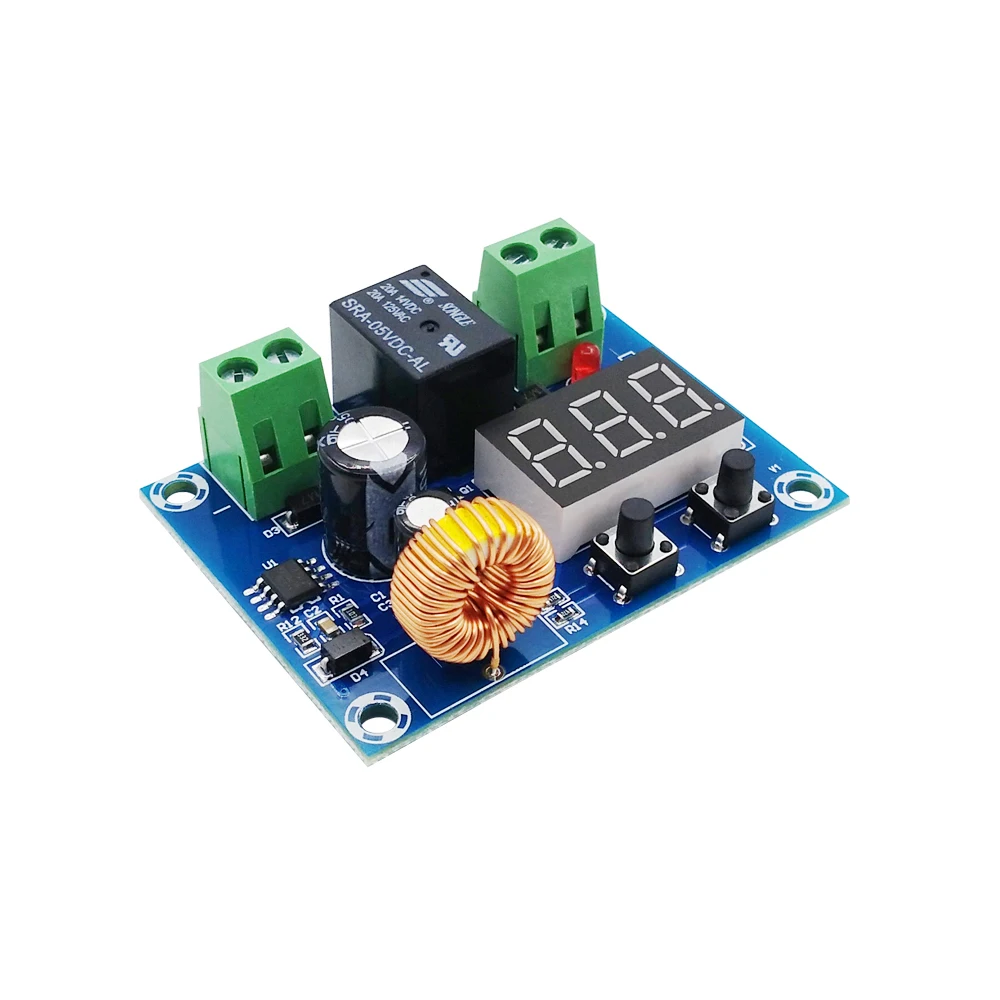 XH-M609 Low Voltage Disconnect Switch Cut Off 12.6V 13.8V 24V 36V LED Display Delay Over-Discharge Protect Board for 12-36V