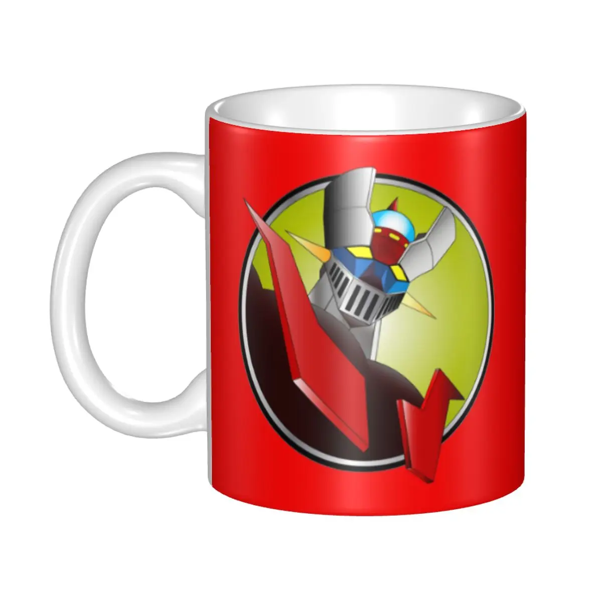 Customized Mazinger Z Anime Coffee Mugs DIY UFO Goldorak Grendizer Robot Ceramic Tea Milk Cups