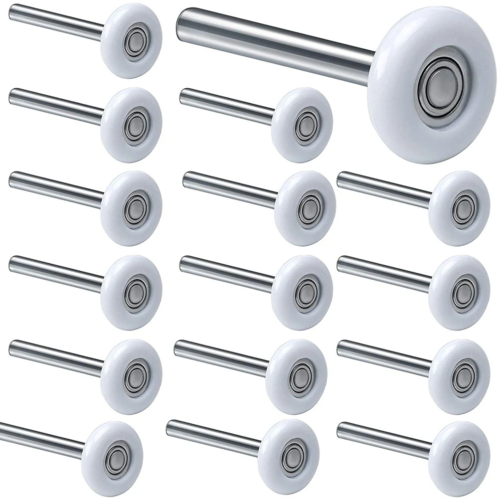 12Pack 2 Inches Garage Door Rollers, 6200ZZ Bearing Nylon Garage Door Roller,for Residential and Commercial Garage Doors