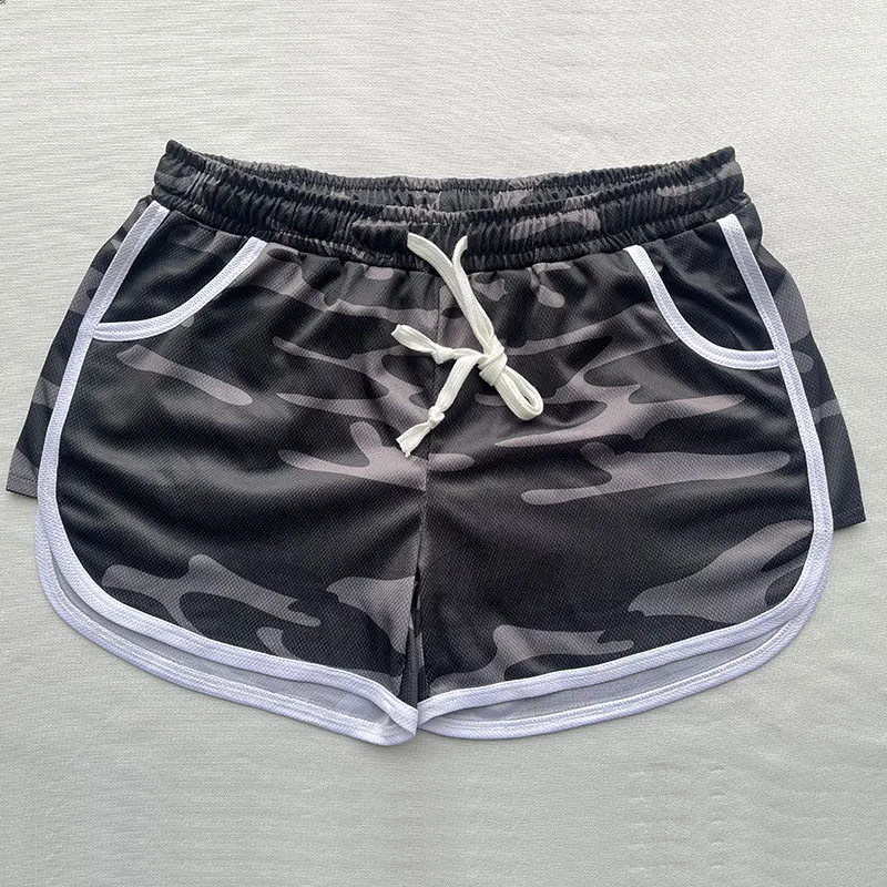 2024 Summer Men's Cross border Loose, Cool, Comfortable, Casual Sports Camo Shorts