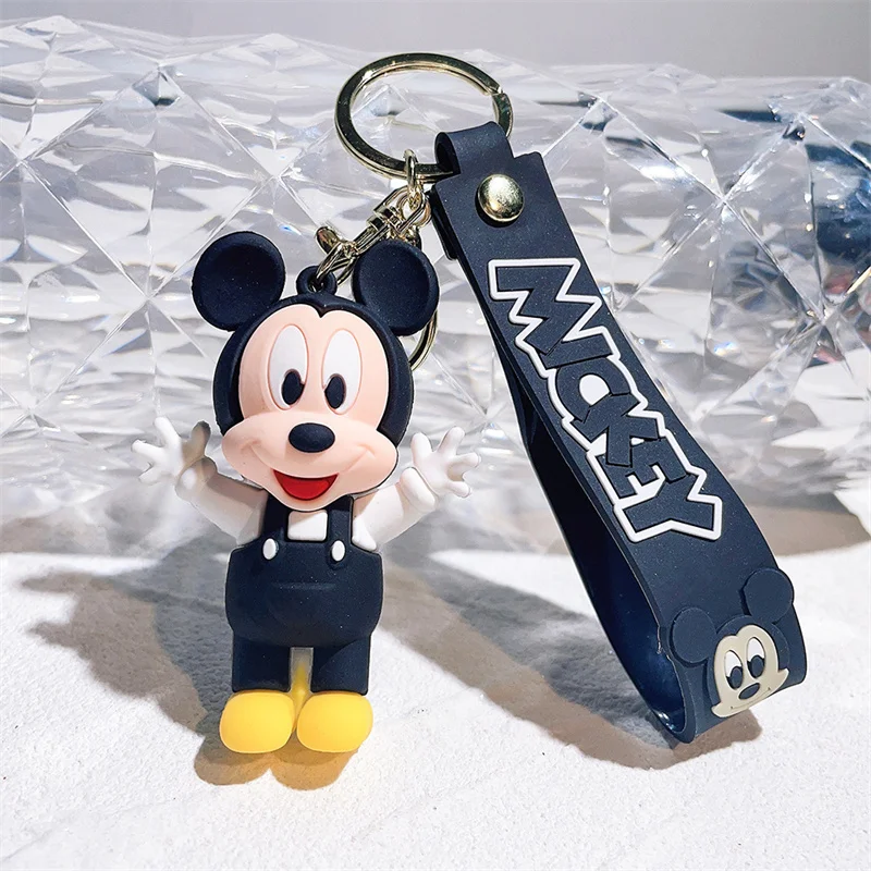 Szósta generacja Mickey Minnie pvc brelok para brelok kółko do kluczy wisząca dekoracja dekoracja ślubna