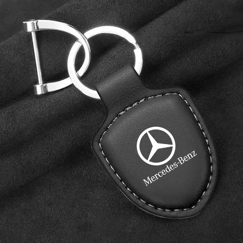 سيارة المفاتيح درع النمذجة هدية جلدية مفتاح سلسلة الخصر المحفظة لمرسيدس بنز جديد B/C/E الفئة أ الفئة C200L GLC GLK CLA GLA