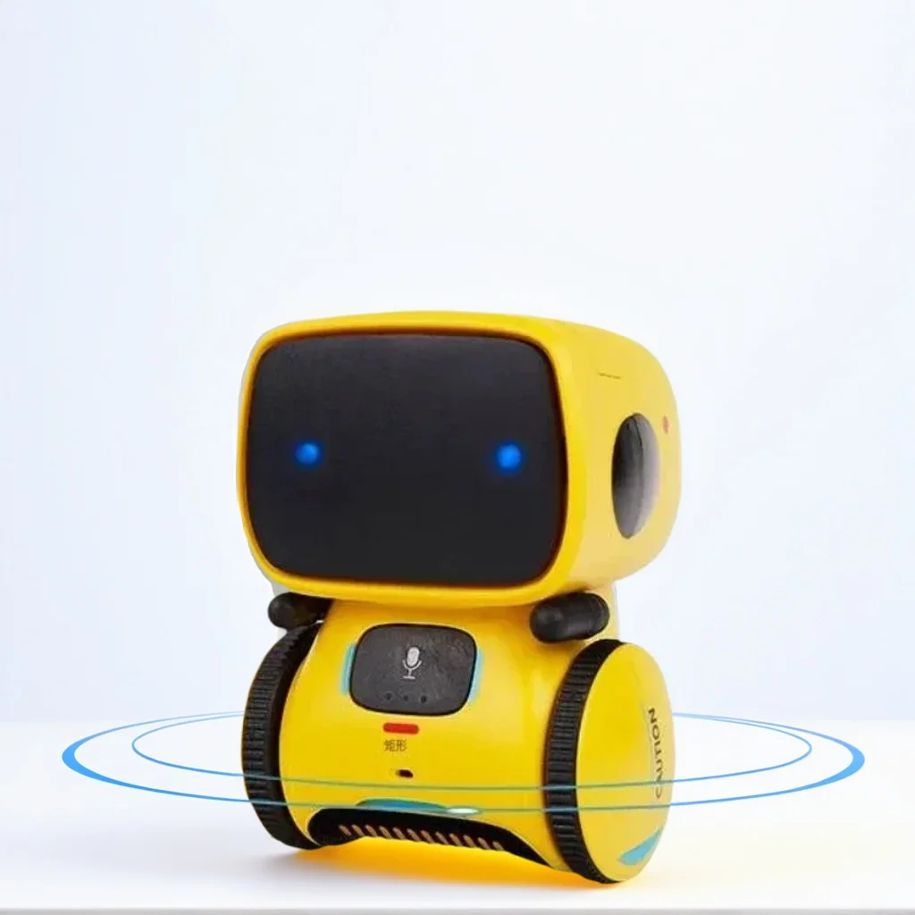 Robot de juguete interactivo EI: 3 modos idiomas, juegos de baile y codificación para niños de 3 a 12 años