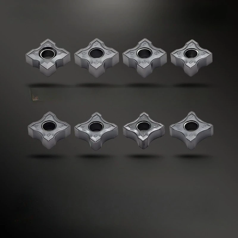 Shipyard Chamfer Insert SNMG1204 Pneumatic Type, for A32/36 D32 D36 High-Strength Hull Structural Steel Machining