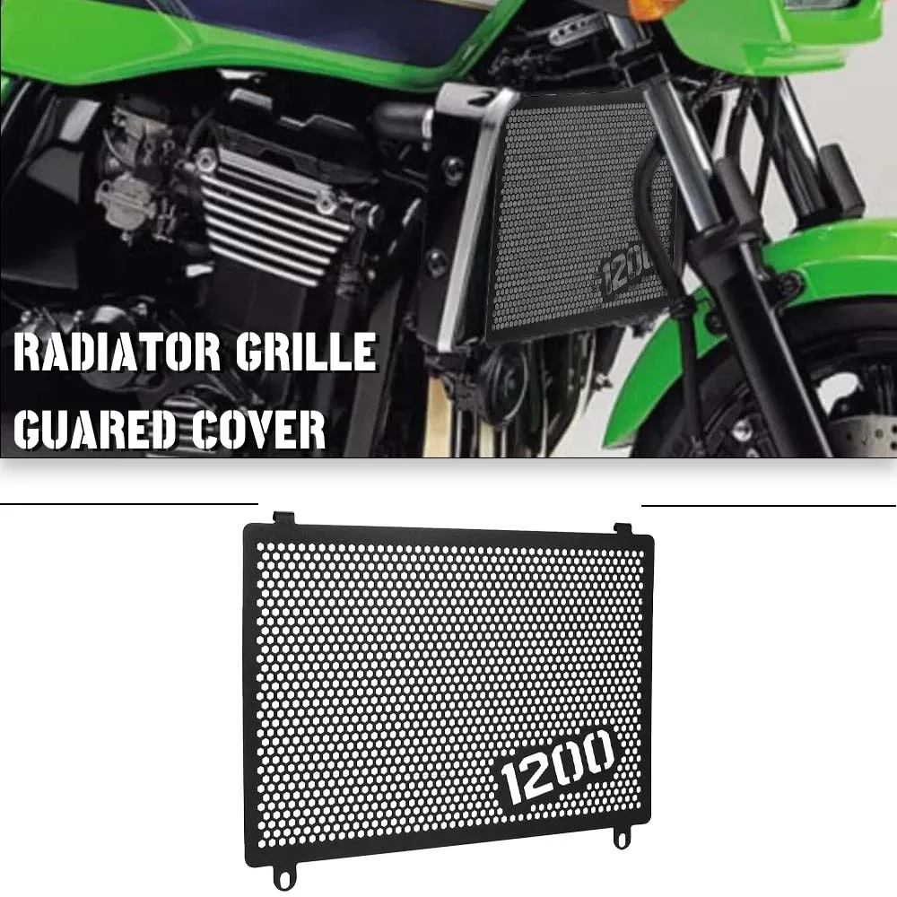 

For Kawasaki ZRX1200R 2001-2007 2008 ZRX1200S 2001-2002-2003-2004 Motorcycle Radiator Guard Grille Cooling Protection Cover