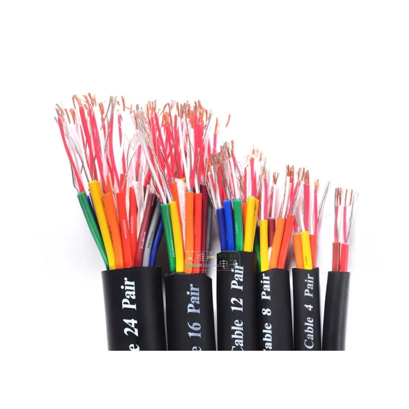 Cabo multi-core srexact de 1 metro, 2/4/8/12/16/24 canais, sinal de áudio de alta qualidade, cabo multicolorido, palco de gravação personalizado