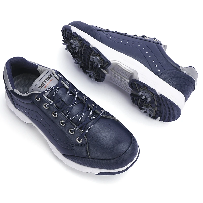 New Mens Golf Shoes Waterproof Golf Sneakers Men Outdoor Golfing Spikes Shoes Big Size 7-14 Jogging Walking Sneakers Male