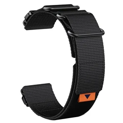Garmin Nylon 22 26mm Loop Strap 5Plus 6Pro 7Pro Quick Release Wristband Replaceable Watch Band Fenix7X/5X/5XPlus/6X/6XPro Belt