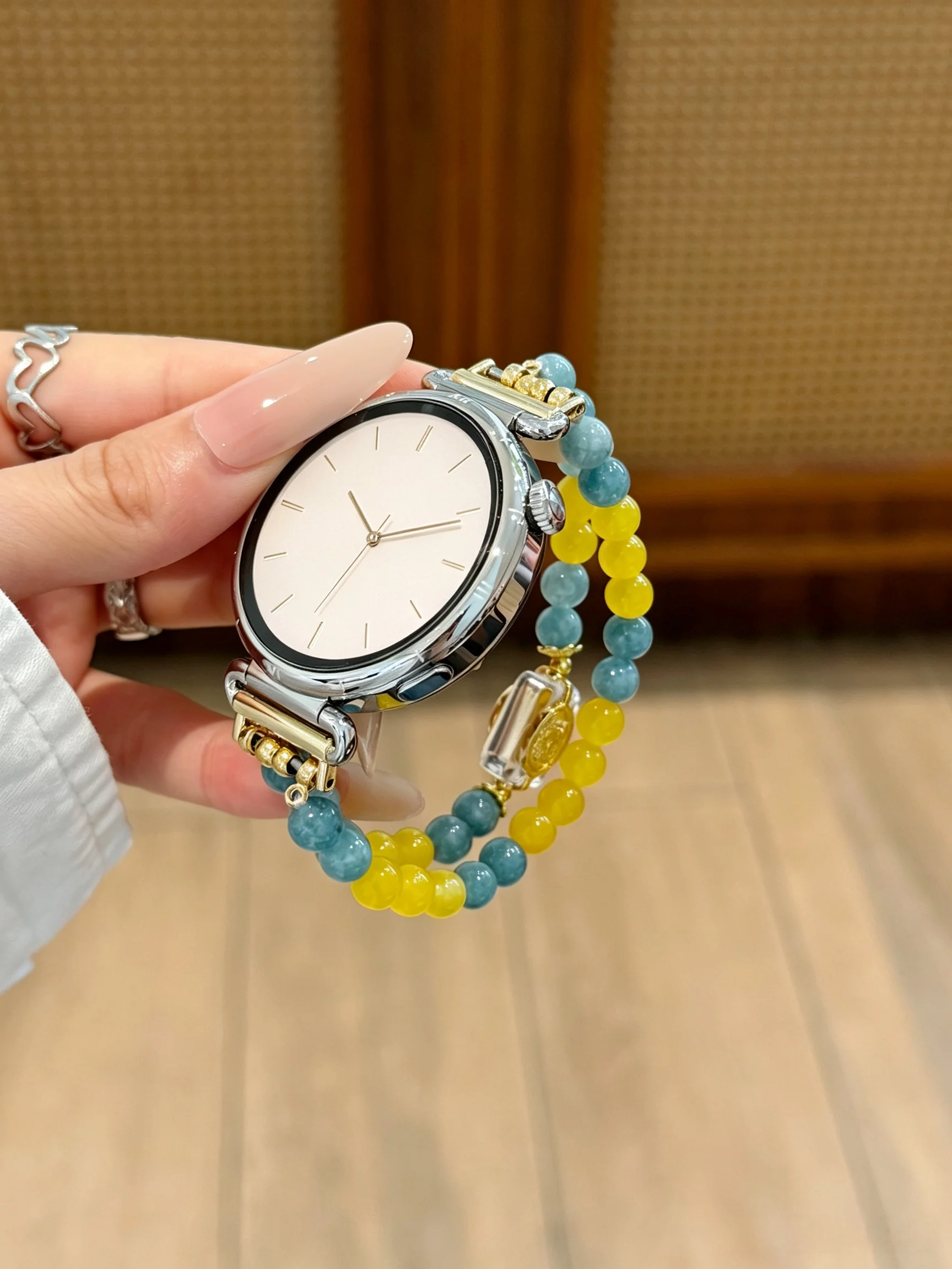 Premium niche metal watch strap suitable for HW Watch Fit3/Fit4 straps and HW Band 8/9/10NFC handmade straps