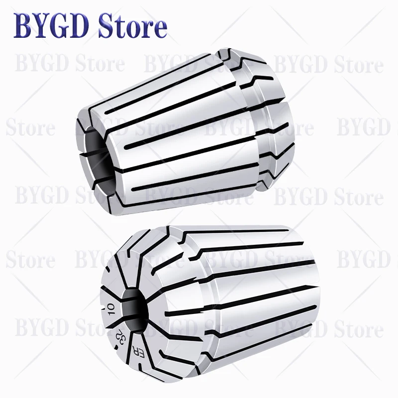 BYGD high-precision ER32 collet, ER32 ER chuck collet set, Used for tool holder bracket tool extension rod