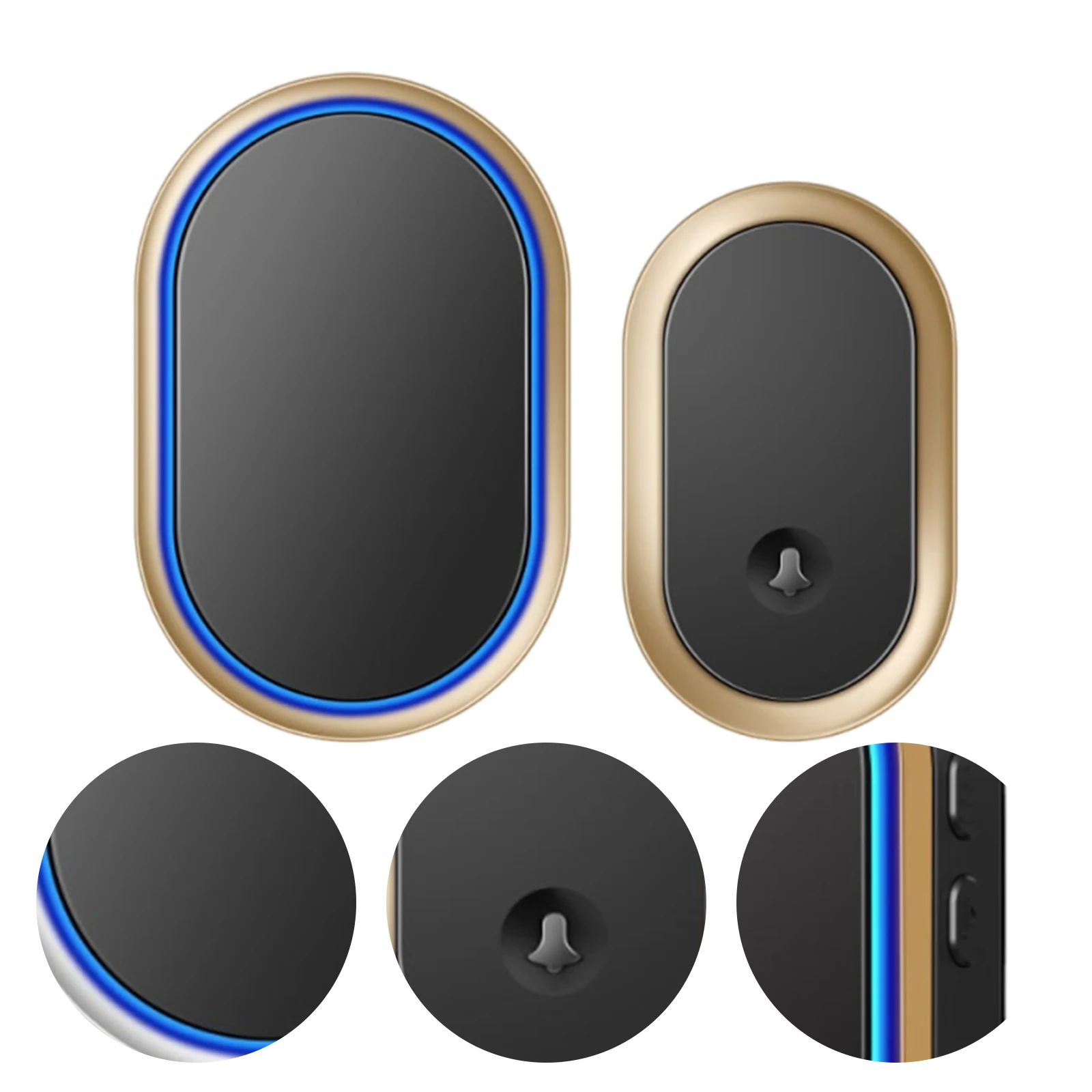 Wireless Doorbell 300M/984Ft Range Battery Type Welcome Chime Adjustable Volume Call Bell for Elderly/Senior
