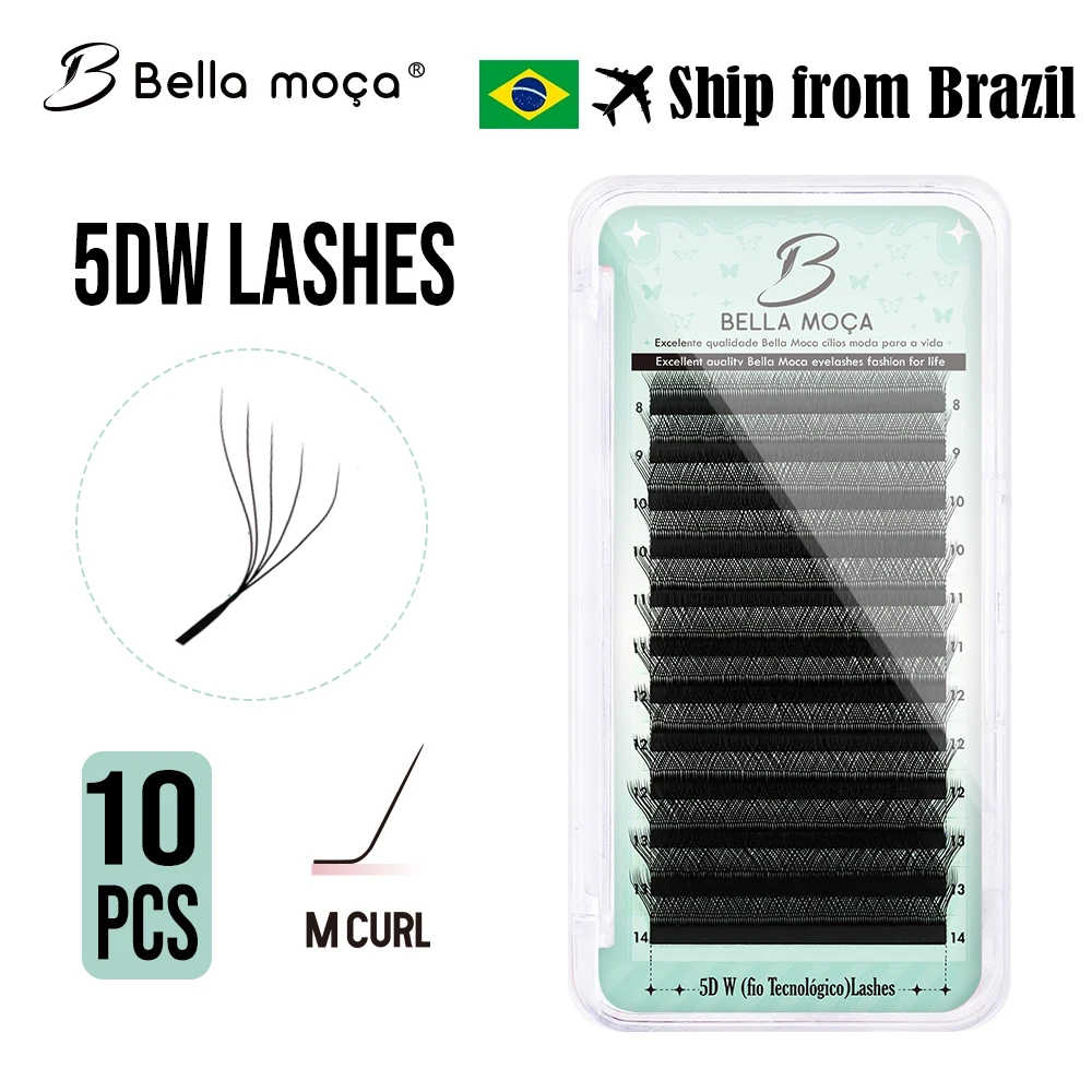 bella-moca-10pcs-lot-5dw-lashes-007-m-curl-natural-soft-professional-lashes-shipping-from-brazil