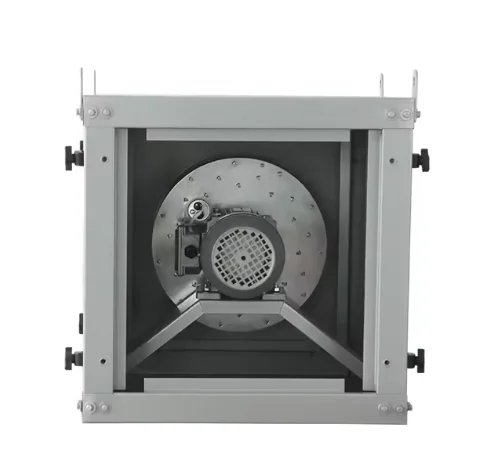 50hz Air Purification Fan Stainless Steel Blades Motor For Dust Prevention Smoke Extraction Clean Rooms Food Processing Plants