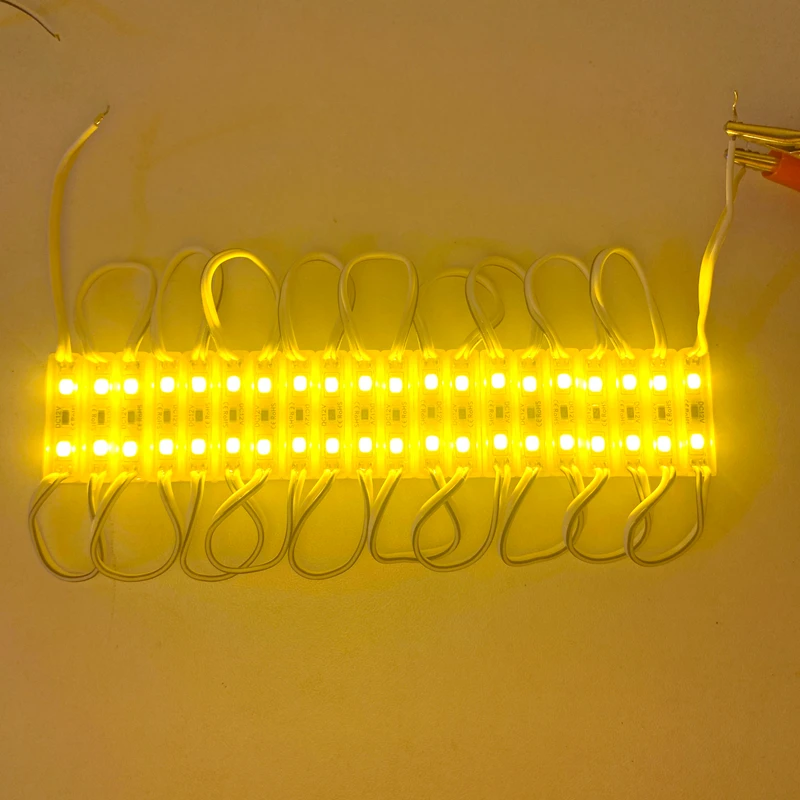 20pcs 26*7mm 2835 2led mini module DC 12V Backlight Waterproof IP65 LED Sign Lighting Red Green Blue Yellow White