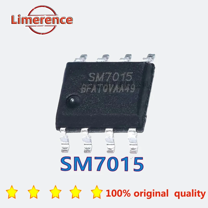 5pcs SM7015 AC / DC PWM Power Switch SOP-8pin