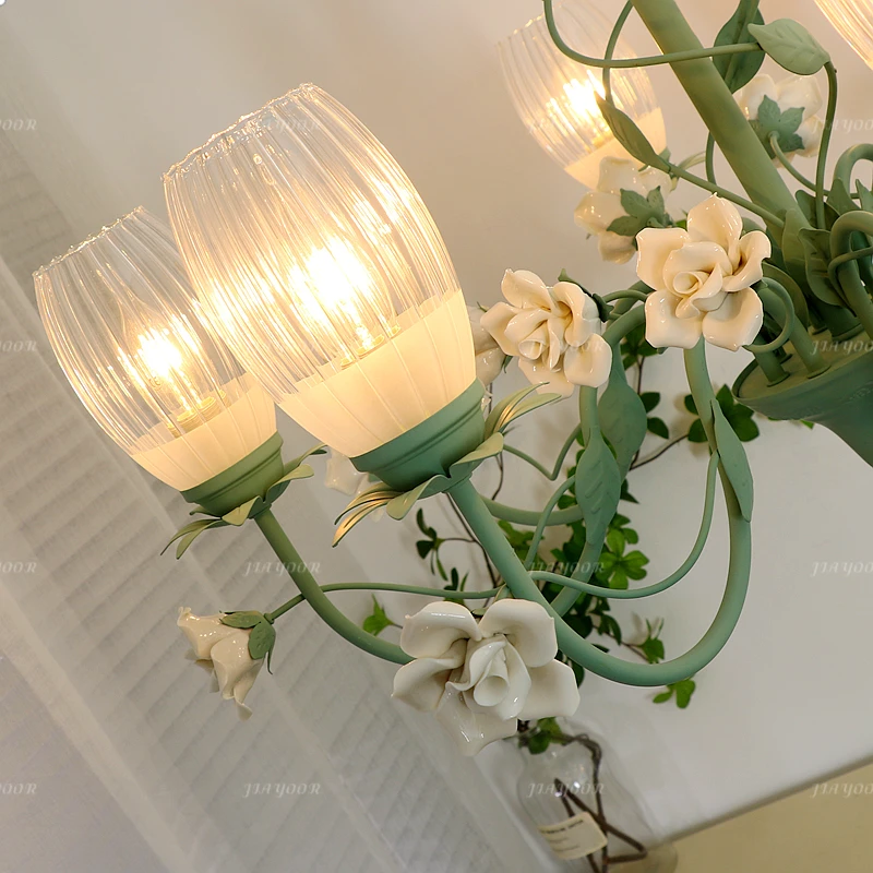 أضواء LED على طراز الريف الفرنسي لتزيين المنزل والشقق وغرف المعيشة وغرف النوم والمطابخ والحدائق وتركيبات الإضاءة