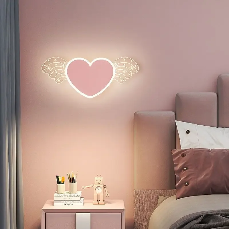 

Children's Bedroom Wall Lamp Bedside Acrylic Boys and Girls Bedroom Decorative Wall Lamp Cartoon Decorative Wall Lamp gift light