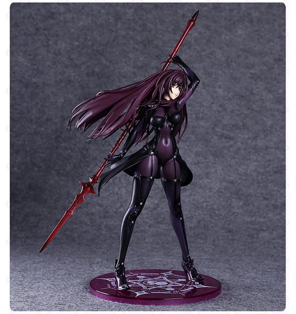

Фигурка аниме персонажа Fate/Grand Order Скатха (Лансер) 30 см, масштаб 1/7, модель на подставке, игрушка-кукла, экшн-фигурка из ПВХ