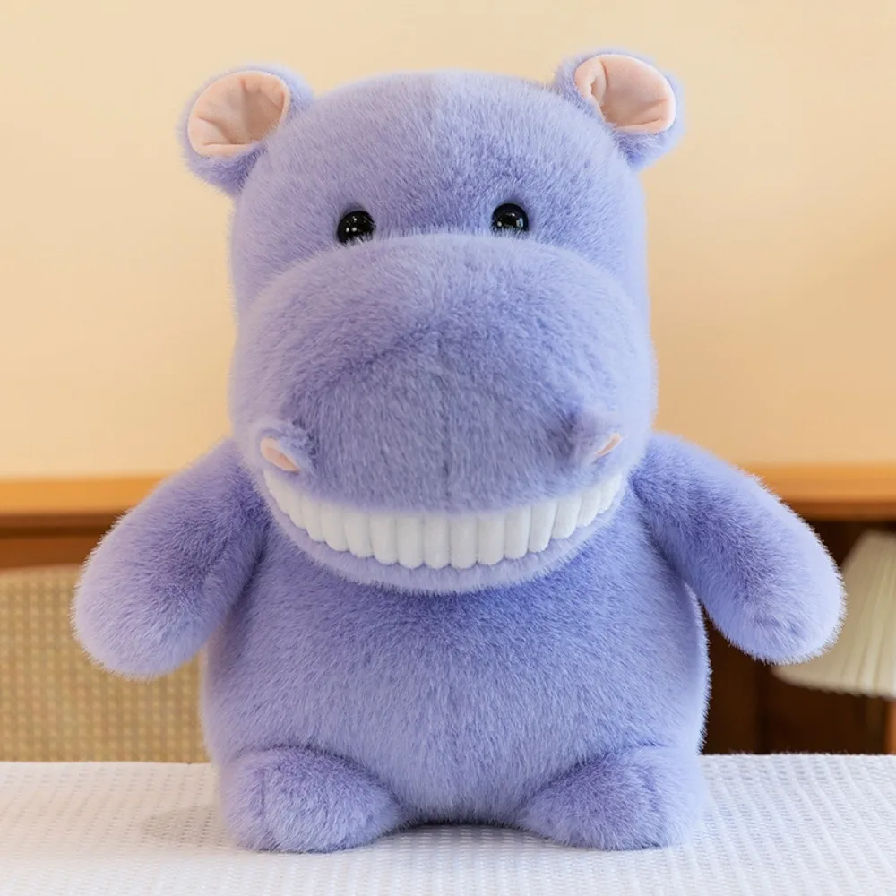 Peluche à l'effigie du overRebondissant Moo Deng, personnage de dessin animé mignon, hippopotame, beurre, jouet doux, cadeau de Noël