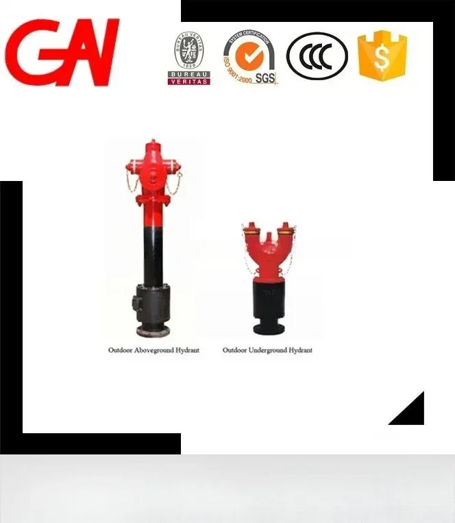HIGH QUALITY Outdoor Use Red Color Fire Hydrant for Fire Fighting