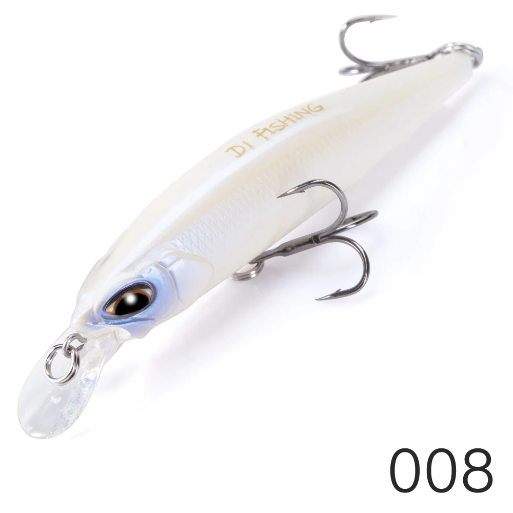D1 Realis Minnow Angelköder Forellenköder 77 mm/8,4 g Aussetzung 65 mm/5 g sinkende künstliche Hartwobbler für Bass 2020 Tackle