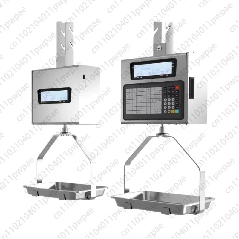 Label Printing Hanging Scale Supermarket Digital Hanging Weighing Scale With Label Printer For Commercial Retail Shop Use