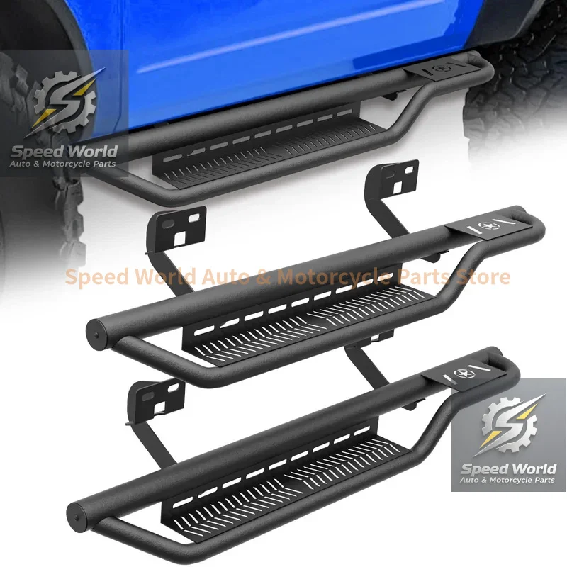 Brand NewRunning Boards With Two Stairs Design Heavy Duty Steel 2009-2014 F150 Single Cab (Only For 2 Doors)