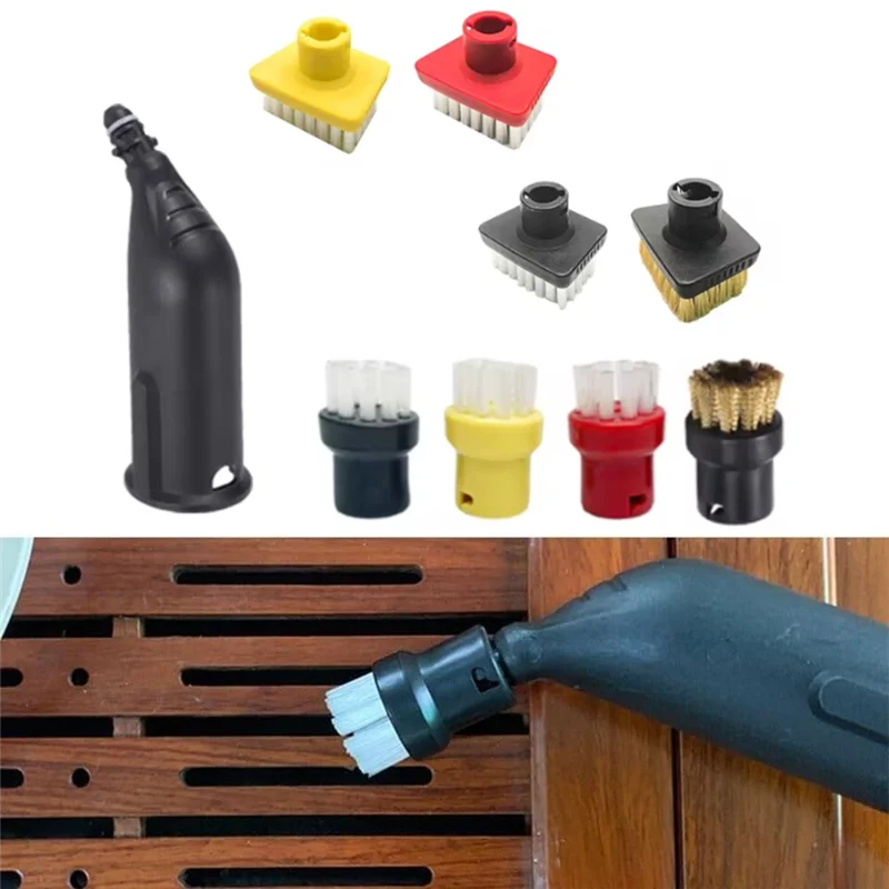 A74G-For Karcher Easyfix SC1/SC2 SC3/SC4 SC5/SC7 يده مكنسة كهربائية فوهة البخار الخشن فرش مجموعة ملحق