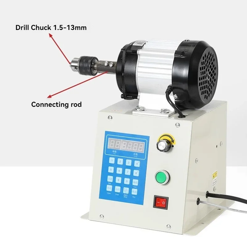 Enrouleur de bobine électrique avec outil d'enroulement de mandrin, couple élevé